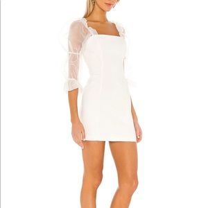 Amanda Uprichard White Tia Dress